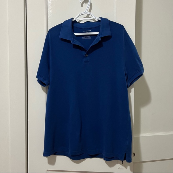 Denver Hayes Blue Short Sleeve Polo - Picture 1 of 7